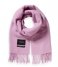 Scotch and Soda  Fringed woven Wool scarf Mauve (1139)