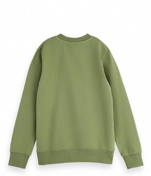 Scotch & Soda Boys Long Sleeve Tee with Mock Neck Shirt 