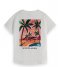 Scotch and Soda  Girls Loose-Fit Artwork T-Shirt White (0006)