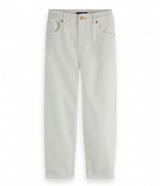 Scotch and Soda  Girls The Tide Balloon Jeans White Beach (4754)