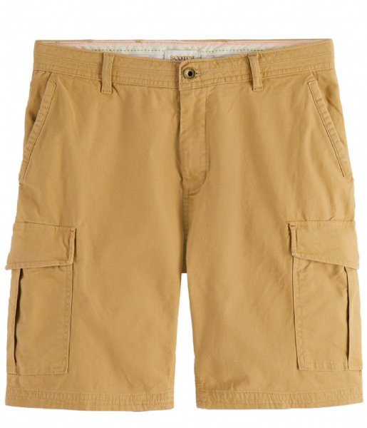 Scotch and Soda  Fave Garment Dyed cargo short Sand