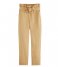 Scotch and Soda  High-Rise Ankle-Length Pants With Tie At Waist Desert (0136)