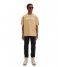 Scotch and Soda  Graphic logo relaxed-fit jersey T-shirt Sand (0137)