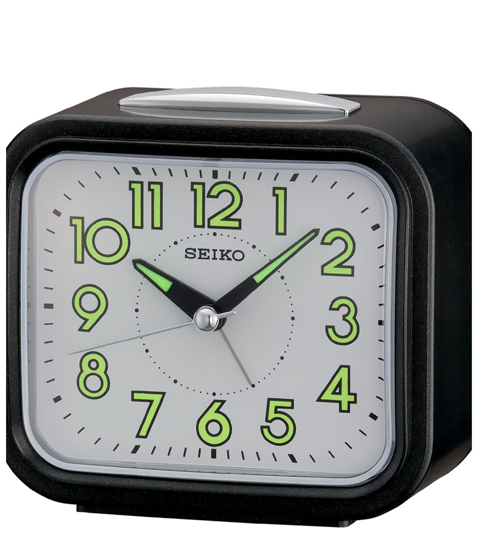 Seiko Wekkers QHK023K Wit