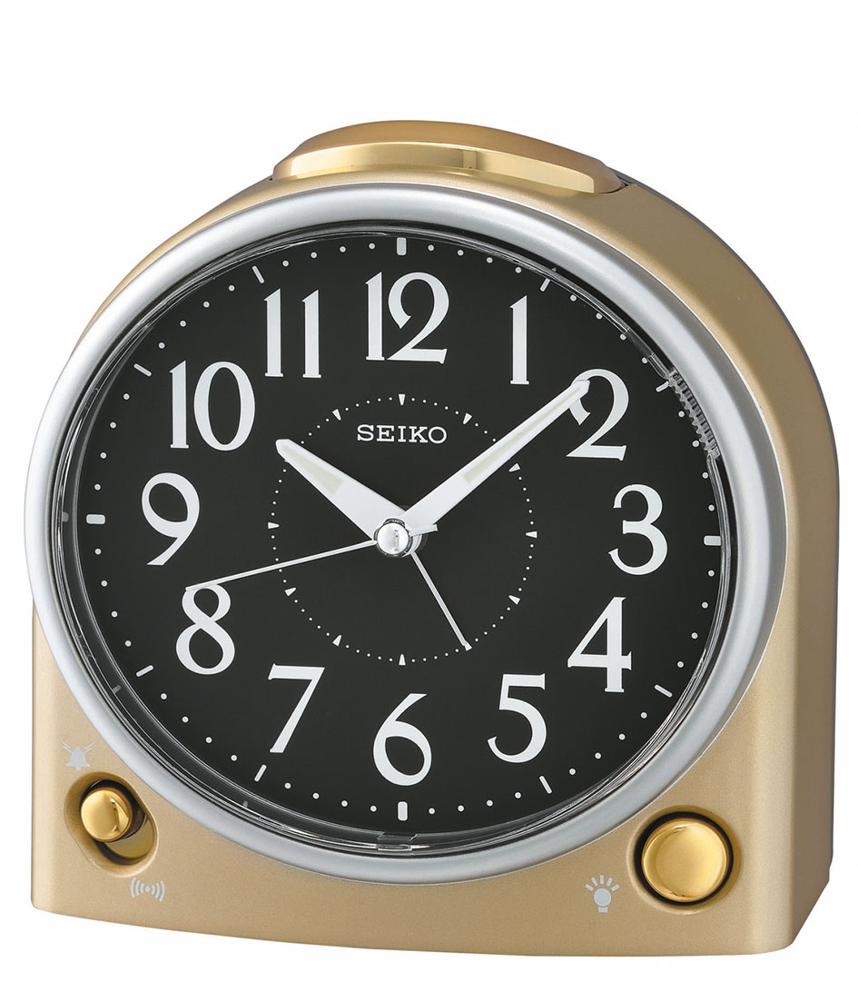 Seiko Wekkers QHK053G Goudkleurig