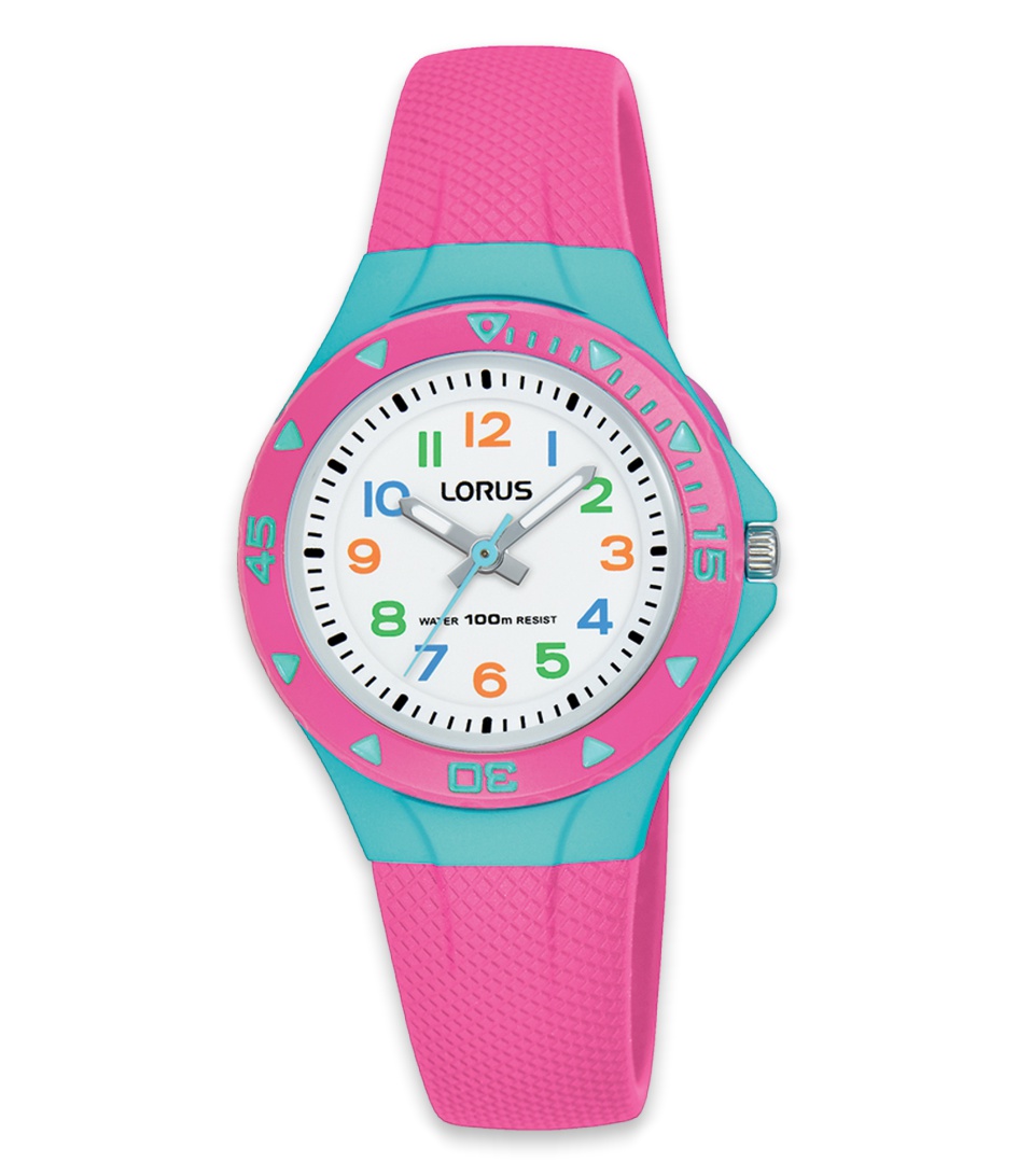 lorus pink watch