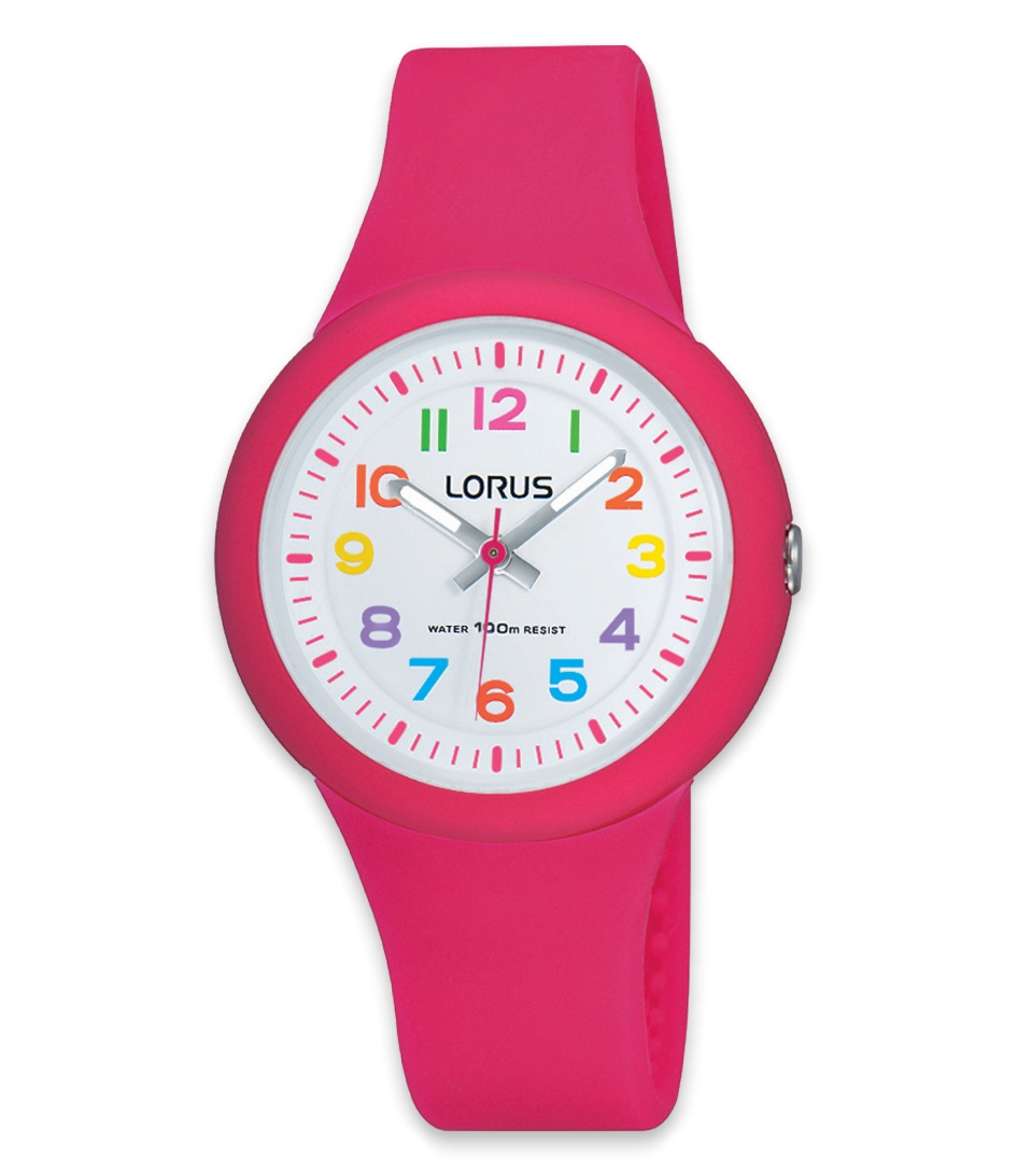 lorus pink watch