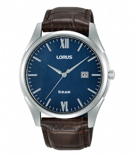 Lorus  RH993PX9 Brown Silver colored Blue