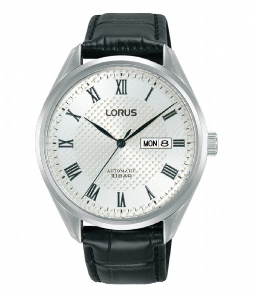 Lorus  RL437BX9 Black Silver colored Zilver