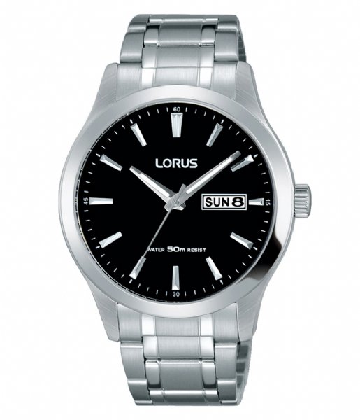 Lorus  RXN23DX5 Silver colored Black