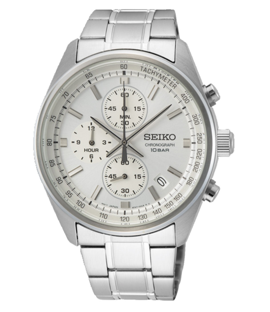 Seiko Horloges SSB375P1 Zilverkleurig online kopen