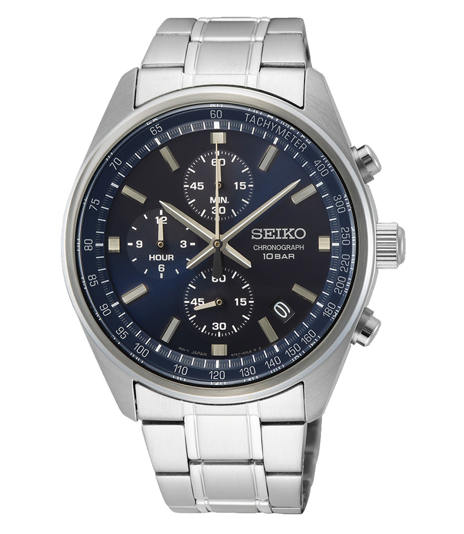 Seiko Horloges SSB377P1 Zilverkleurig online kopen