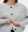 Selected Femme  Lulu Long Sleeve Knit Short Cardigan B Light Grey Melange