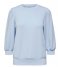 Selected Femme  Slftenny 3/4 Sweat Top Cashmere Blue