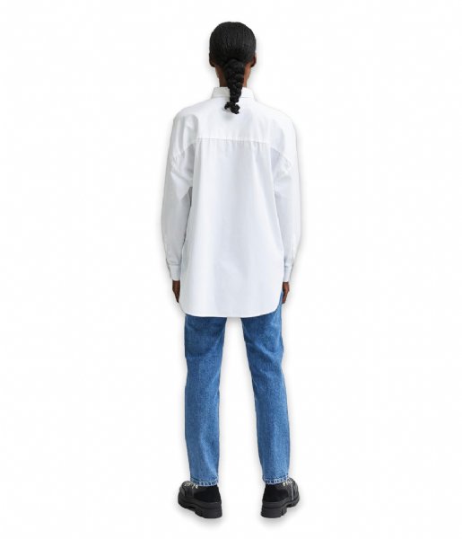 Selected Femme  Hema Long Sleeve Shirt B Bright White