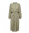 Selected Femme  Greta Inger Long Sleeve Midi Dress Dark Navy