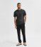 Selected Homme  Berg SS Polo Neck B Antracit Melange
