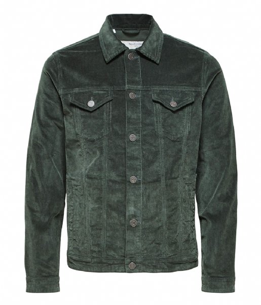 Selected Homme  Jeppe Corduroy Jacket M Deep Forest (#37413A)