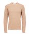 Selected Homme  Rocks Longsleeve Knit Crew Neck Toasted Coconut