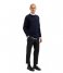 Selected Homme  Slhcast Long Sleeve Knit Cable Crew B Camp Sky Captain