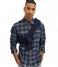 Selected Homme  Slhslimasher Shirt Long Sleeve Cord W Camp Dark Blue