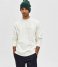 Selected Homme  Relaxaioni Crew Neck Sweat G Egret