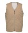 Selected Homme Gilet Borden Quilted Gilet  W Incense