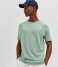 Selected Homme  Sunny SS Knit Crew Neck W Granite Green