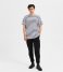 Selected Homme  Briac Stripe Short Sleeve O-Neck Tee Bright White