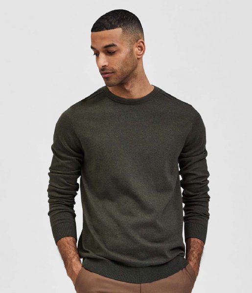 Selected Homme  Berg Crewneck B Forest Night