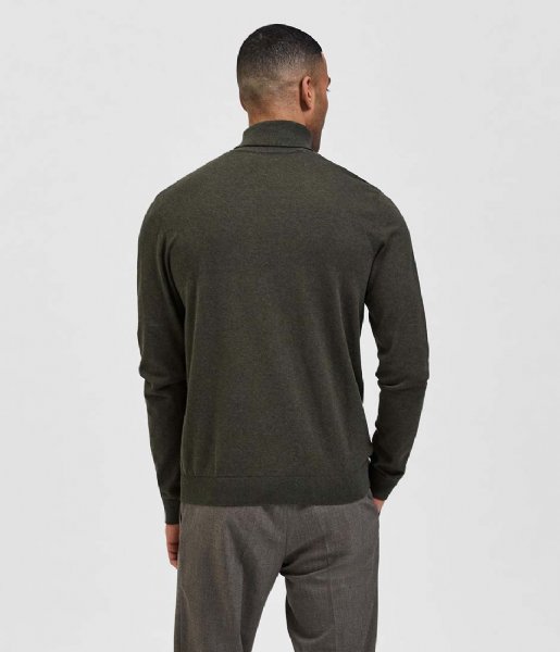 Selected Homme  Berg Roll Neck B Forest Night