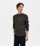 Selected HommeRocks Long Sleeve Knit Crewneck Forest Night