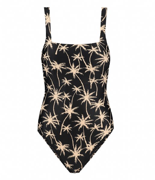 Shiwi  Renee Swimsuit Vacation Palm Black (999)