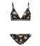 Shiwi  Romy Bikini Set Vacation Palm Black (999)