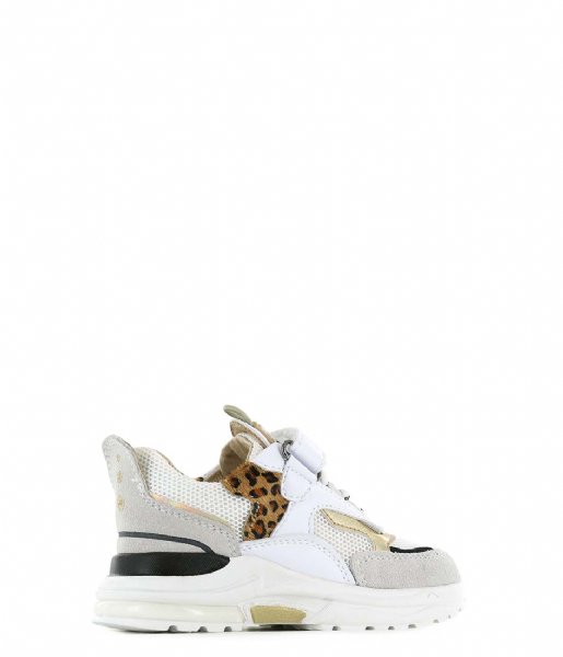 Shoesme Sneakers Shoesme Trainer White Leopard