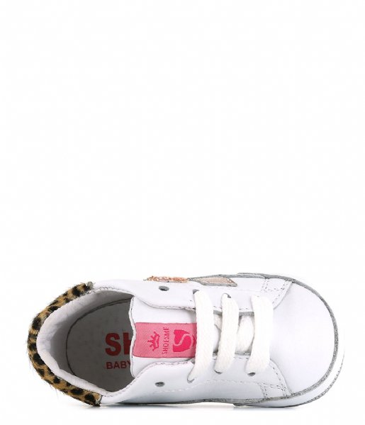 Shoesme  Baby-Proof White pink stripe