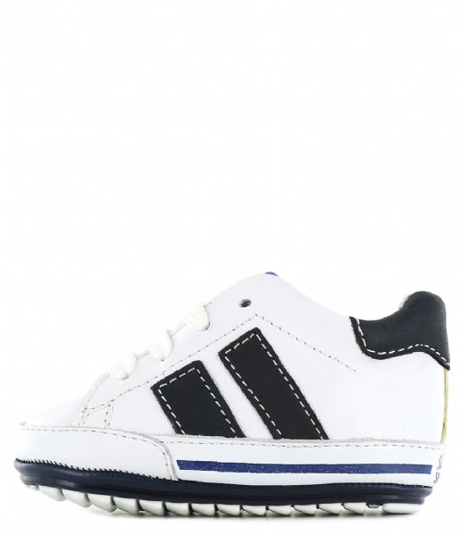 Shoesme  Baby-Proof White blue stripe