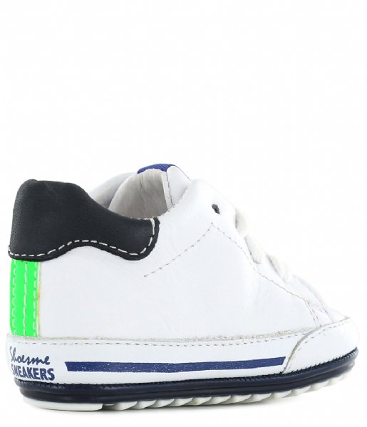 Shoesme  Baby-Proof White blue stripe