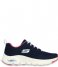 Skechers  Arch Fit Comfy Wave Navy Hot Pink
