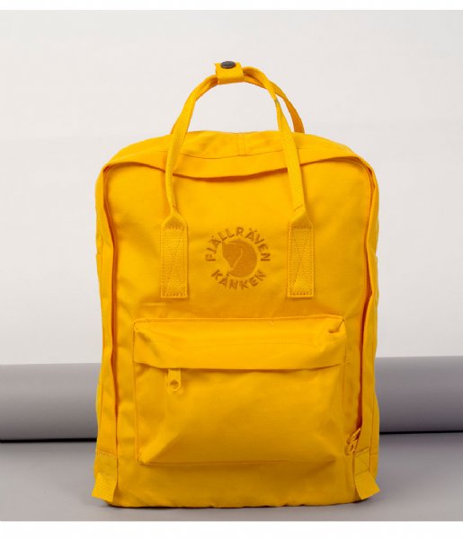 Fjallraven Dagrugzak Re-Kanken sunflower yellow (142) Fjallraven Dagrugzak Re-Kanken sunflower yellow (142)