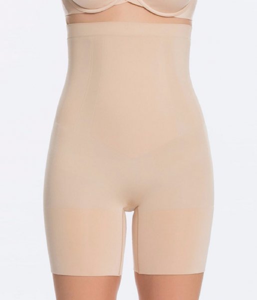 Spanx  Oncore High Waisted Mid Thigh Short Soft Nude (2119)