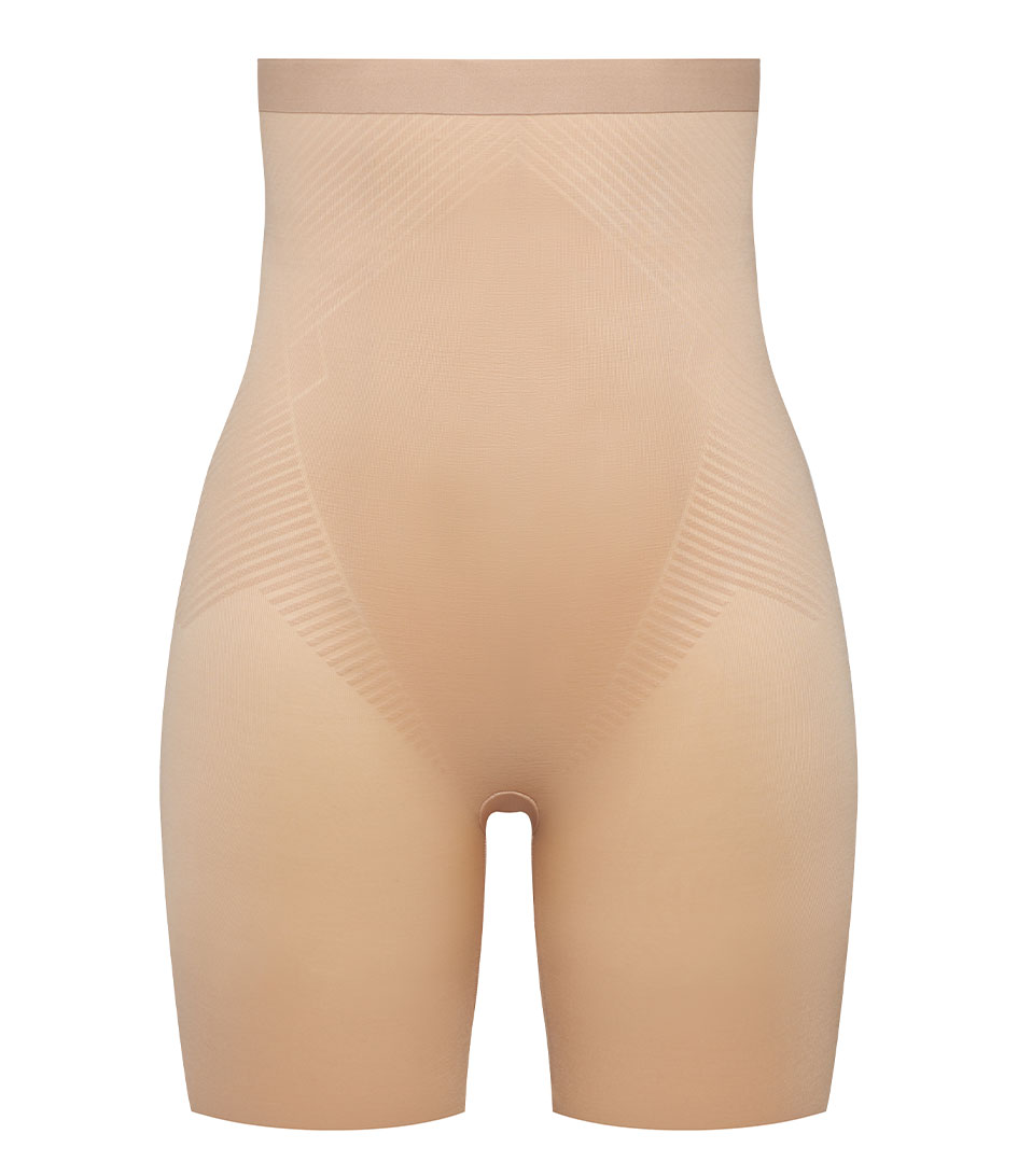 Damen Bekleidung Dessous Bustiers und Korsagen Spanx Synthetik Thinstincts 2.0 High-Waisted Mid-Thigh Short 