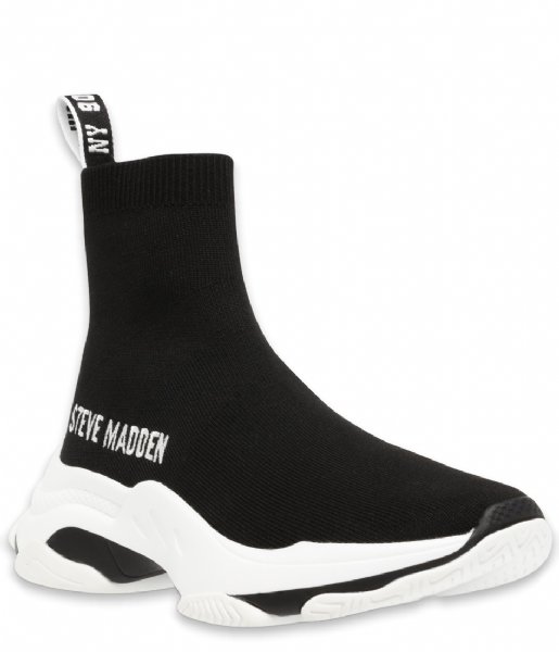 Steve Madden  Junior Master Sneaker Black White (034)