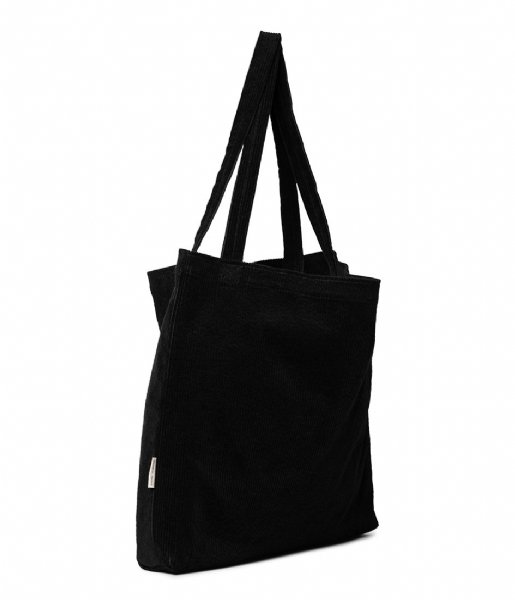 Studio Noos Shopper Rib Mom Bag All Black