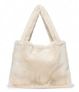 Studio Noos Faux Fur Mom Bag Neutral