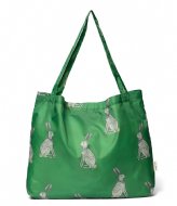 Studio Noos Grocery Bag Rabbit Green