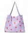 Studio Noos  Hearts Grocery Bag Lilac