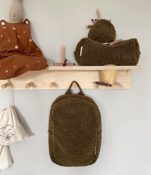 Studio Noos Dagrugzak Mini Chunky Backpack Green