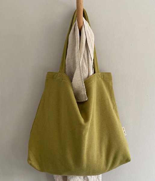 Studio Noos Luiertas Jersey Mom Bag Sage Green