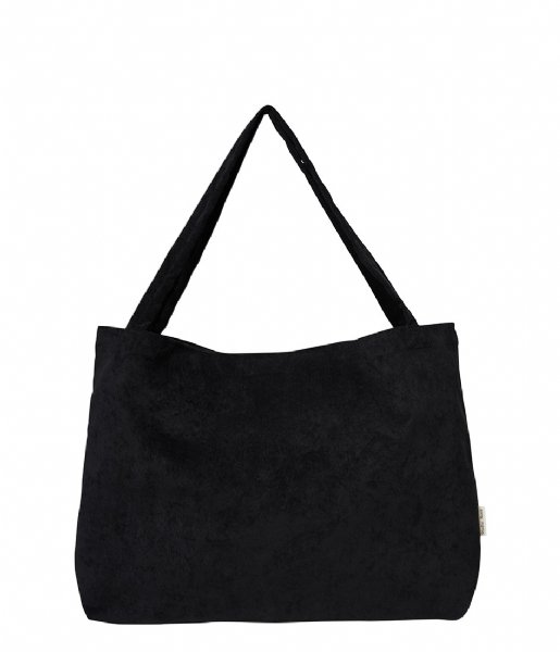 Studio Noos Shopper Rib Mom Bag all black Studio Noos Shopper Rib Mom Bag all black